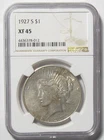 1927-S Peace Silver Dollar NGC XF 45 - #11034