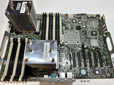 HP ProLiant ML350 G6 Server Motherboard 2x Intel Xeon E5628 2.4GHz Heatsinks