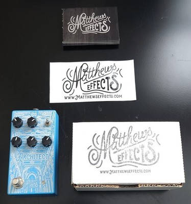 Matthews Effects The Architect V2 Boutique Klone Overdrive w/Box & More  EX USED
