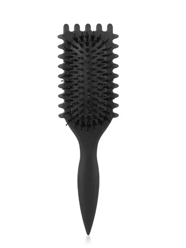 Curly Hair Brush, Curl Defining Brush, 2025 Bristle Styling Brush for Curly Hair - Image 3 of 4