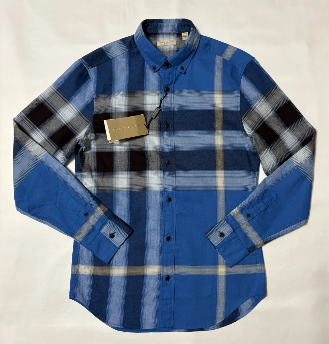 Burberry Blue Shirts for Men for sale | eBay