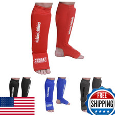 Sporty walki Wyściełane ochraniacze na golenie i podbicie, elastyczne, pochłaniające uderzenia ochraniacze na golenie