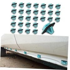 30PCS Rocker Panel Fender Flare Exterior Moulding Clip with Sealer, Rocker