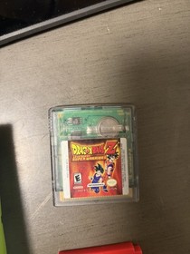 Used Nintendo Game Boy Color Kiwi Lime Green  System Games Pokemon Red & Silver