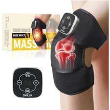 Knee Massage Red Light Therapy - Wireless Rechargeable Portable Vibration Kne...