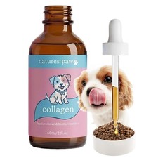 Natures Paw Liquid Collagen For Dogs   Healthy Skin  Coat, Supports Joint, 60ml