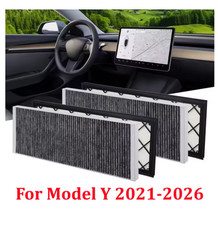 HEPA Cabin Air Filter w/ Activated Carbon for Tesla Model Y 2021-2026 Juniper