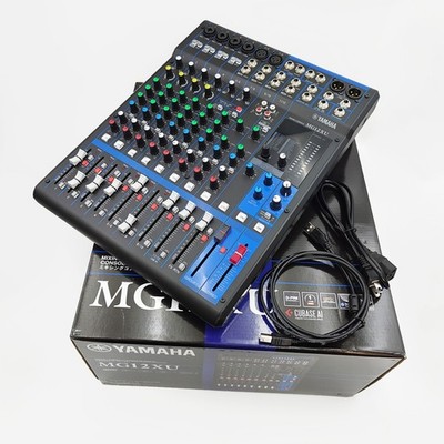 USA Yamaha MG12XU 12 Channel Mixer With USB And Effects