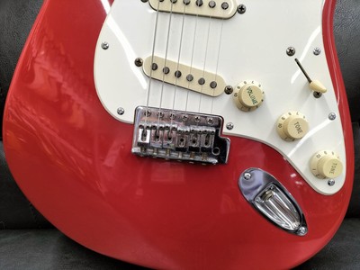 FENDER MEXICO STANDARD STRATOCASTER /TRD Used 1995 Poplar body w