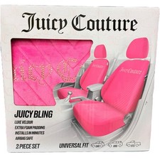Juicy Couture Genuine Hot Pink Car Seat Covers Brand New