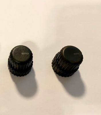 EMG Stacked Concentric Knob Set - Black