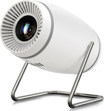 Mini Portable Movie Projector with Wifi and Bluetooth, 4K 1080P Support, 180  Ro