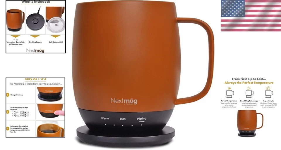 Nextmug - Perfect Temperature Coffee Mug - Image 2 of 4