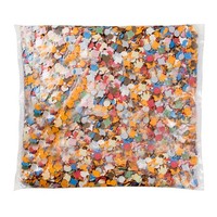 (19€/Kg) Konfetti Bunt 100G Packung Fasching Karneval Deko Partydeko