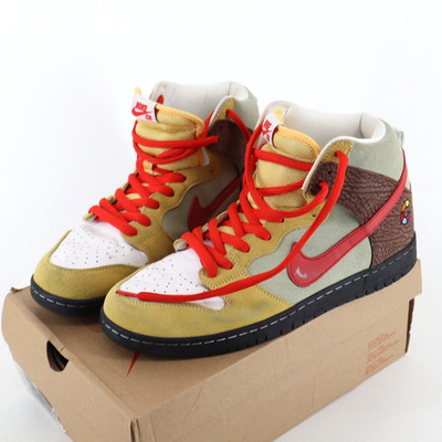 Nike SB Dunk High Color Skates Kebab and Destroy CZ2205-700 Size 12 Original Box