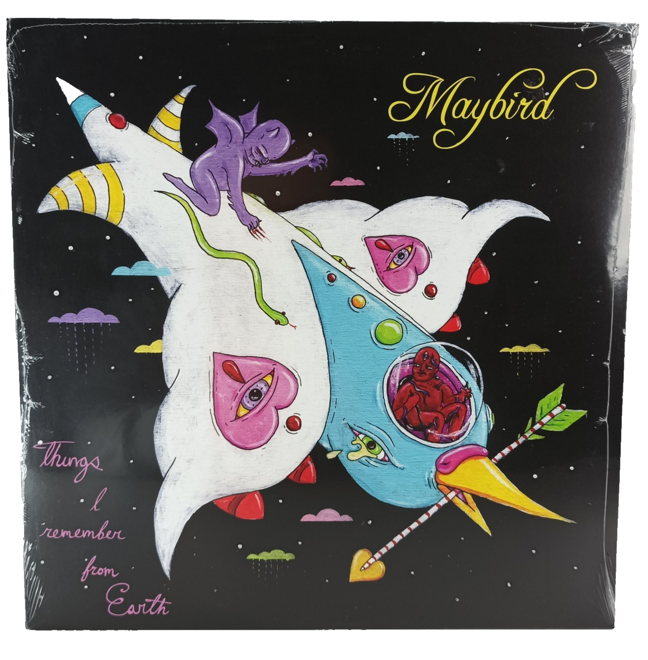 Maybird Things I Remember from Earth Record LP Vinyl 2019 Rock