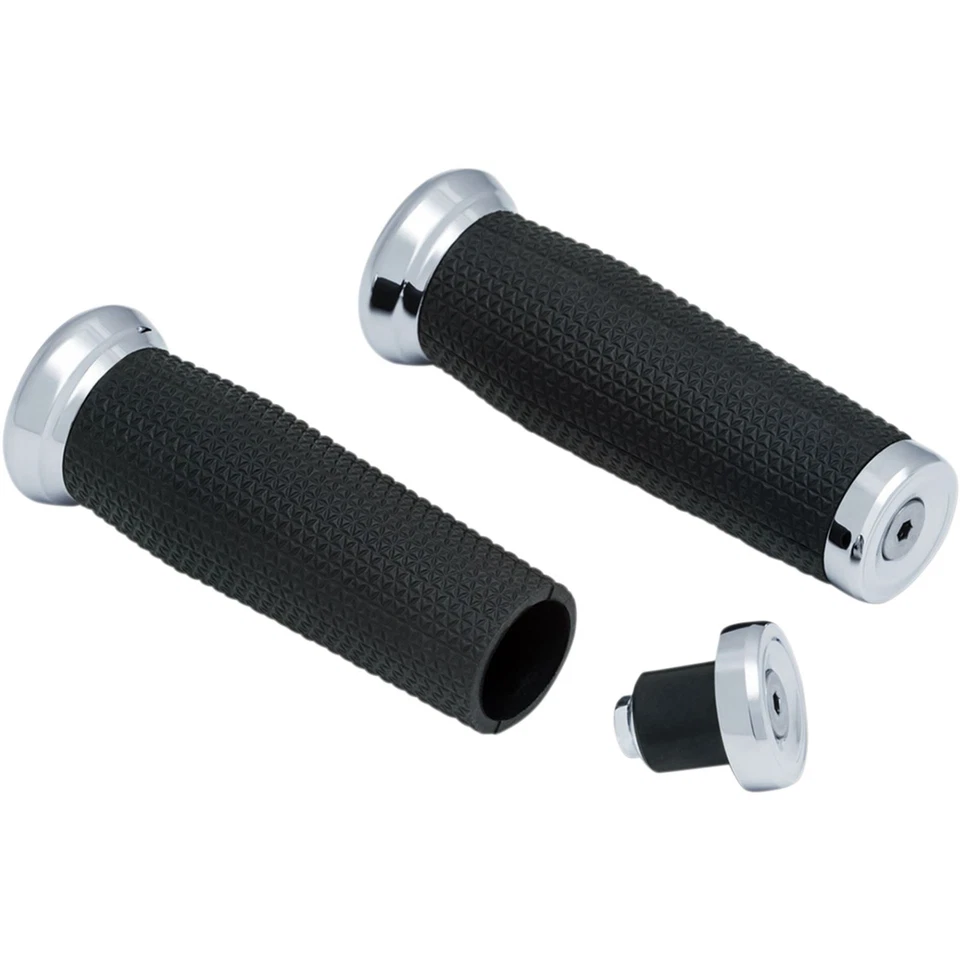 Empuñaduras trilladoras cromadas universales Kuryakyn de 1" 5948 Foto 2 de 4