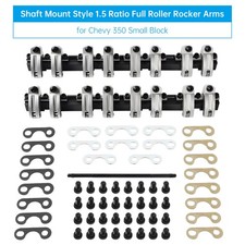 Shaft Mount Style 1.5 Ratio Full Roller Rocker Arms For Chevy 350 Small Block