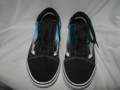 Vans Old Skool ComfyCush Size 7.5 Black Formula 66 Graphic Suede Sneakers