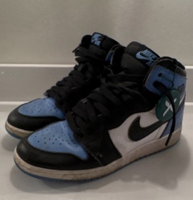 Nike Air Jordan 1 Retro High OG University Blue High Top Black/Blue/White