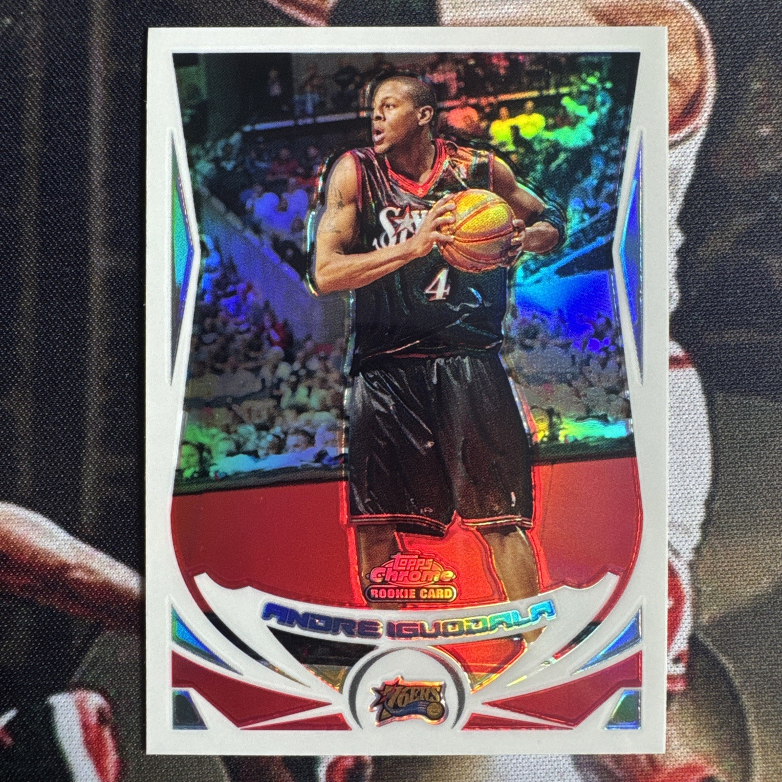 2004 Topps Chrome Refractor #174 Andre Iguodala RC