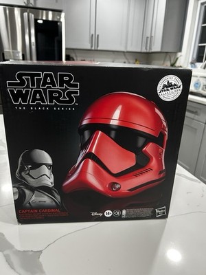 Hasbro Star Wars Black Series Captain Cardinal Electronic Helmet New With Box