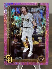 Jake Cronenworth Pink Holo Foil 2025 Topps Series 1 - #232 Padres