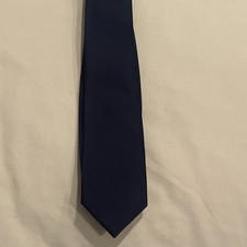 NWOT Crewcuts Neck tie Boys 52  Navy Blue Polyester Tie