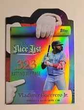 VLADIMIR GUERRERO JR 2025 Topps Holiday The Nice List Die Cut #MNL-23