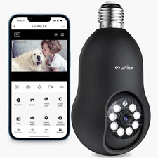 360° Camara De Seguridad WIFI Inalambrica Cámara con detección de mo 2.4GHz NEW