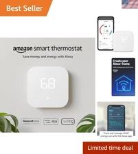 Luxurious Energy Savings: Amazon Smart Thermostat with Alexa Control for Ulti...