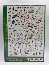 NEW SEALED Eurographics The Tree of Life 1000 Piece Jigsaw Puzzle Animals Art