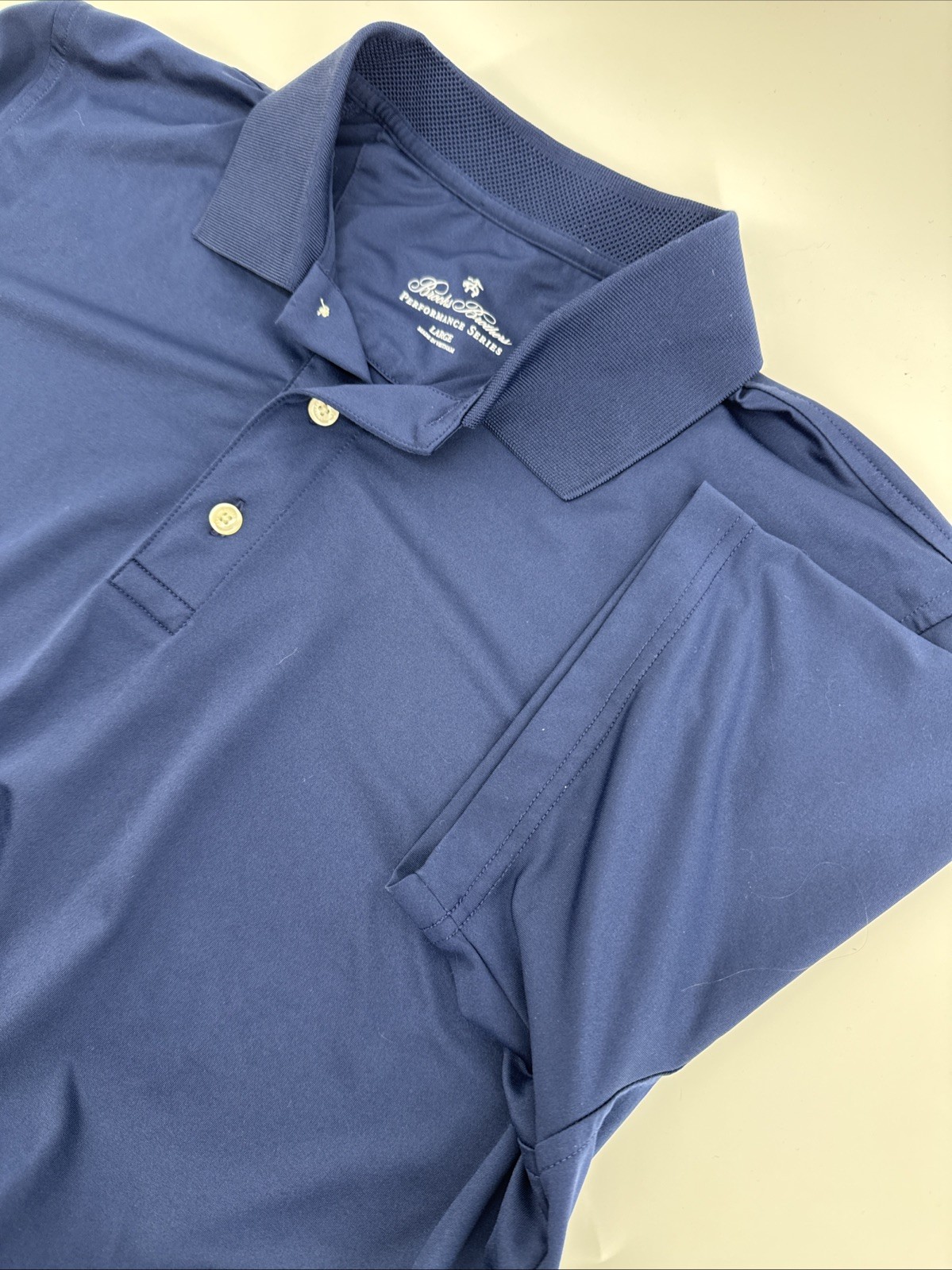 Brooks Brothers Performance Series Solid Navy Pol… - image 6