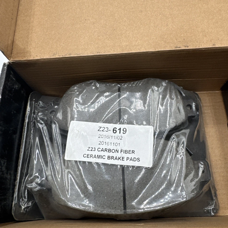 Передние тормозные колодки PowerStop из углеродного волокна/керамики для Toyota Supra 1993-1998 годов выпуска - Изображение 3 из 3