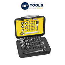 Stanley 1-13-907 FatMax 1/4” Drive Socket & Bit Set 39 Piece
