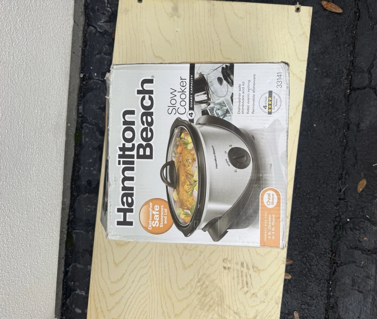 Hamilton Beach 4 Qt Slow Cooker – New, Complete Set