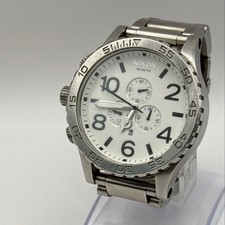 Nixon 51-30 Chrono 300M Diver Watch Battery Replaced Jan Used