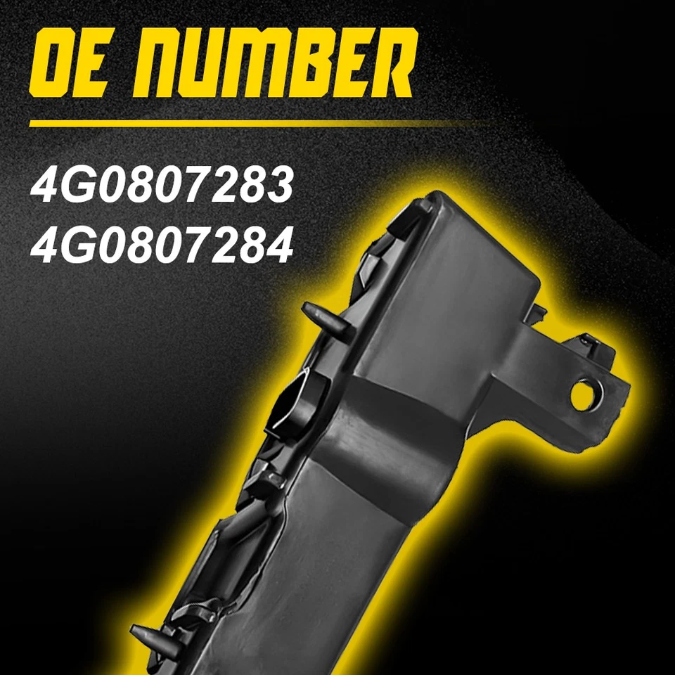 Soporte de retención de parachoques delantero para conductor y pasajero 2-20X para Audi S6 A6 12-18 Foto 3 de 4