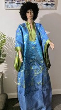 Beautiful Brocade Boubou Gown Suitable for Special Occasions Fit 12 14 16 UK