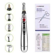 5-in-1 Massage Acupuncture Pen Electronic Acupuncture Point Pen Laser Meridian E
