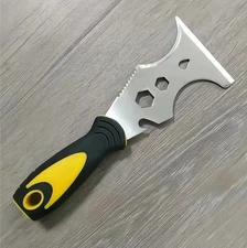 1pc 15-in-1 Multi-Use Putty Knife Stainless Steel Scraper DIY Tool - NEW
