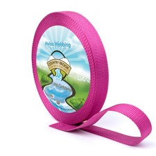 Country Brook Design  3/4 Inch Rose Heavy Duty Nylon Webbing, 20 Yards