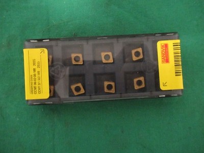 10x Sandvik CCMT 06 02 08-MR 2035 Wendeschneidplatten