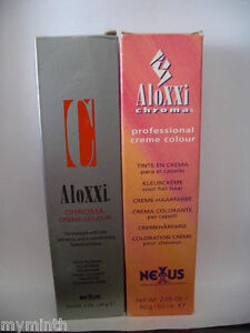 Nexxus Aloxxi Color Chart