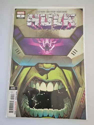 NM Marvel Hulk #2 (2021) Cates & Ottley 2nd Print Comic Book