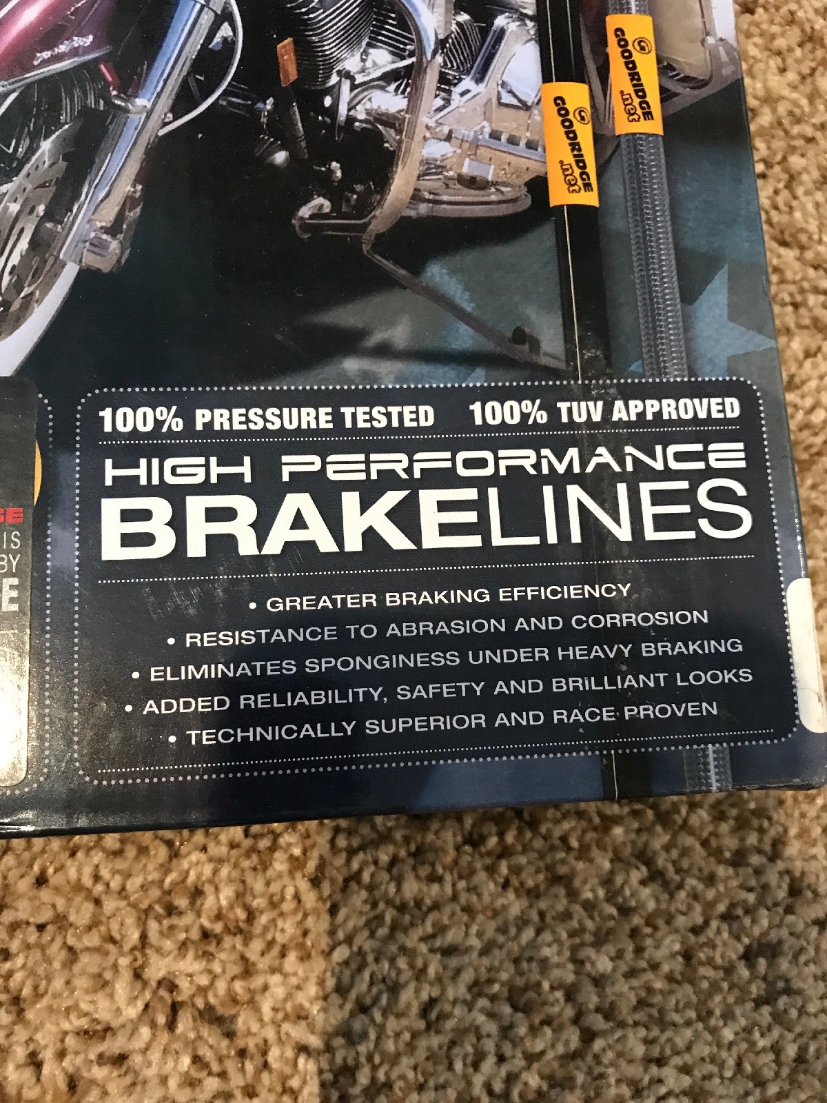 Goodridge High Performance Brake Lines HD2272A for sale online eBay