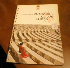Kodak Information Book: Outdoor Color Slides  1962 SC