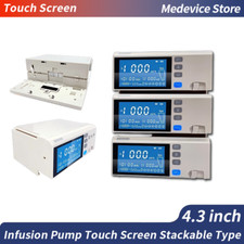 4.3 inch Infusion Pump Multiple Infusion modesTouch Screen Stackable type IV