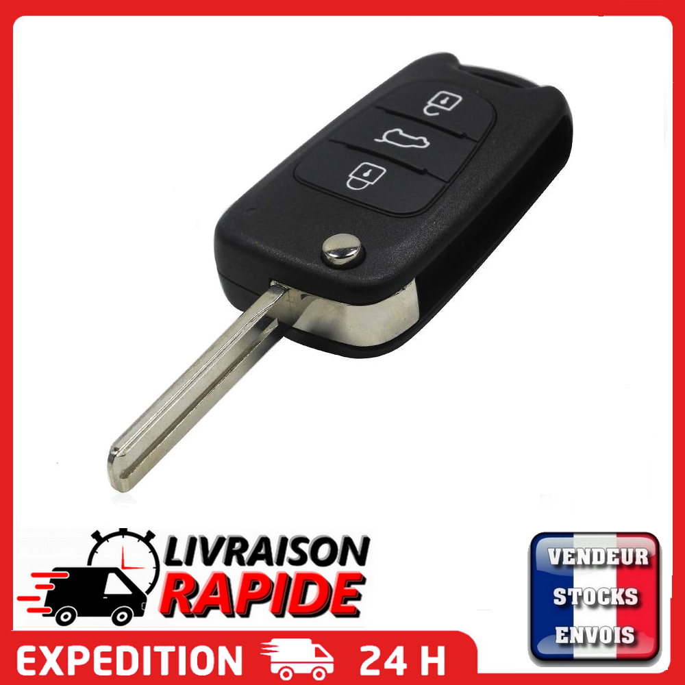 Télécommande Clé De Voiture BMW Série 5/7 F FEM CAS4 - Coque Complète Avec Puce PCF7945 433MHz