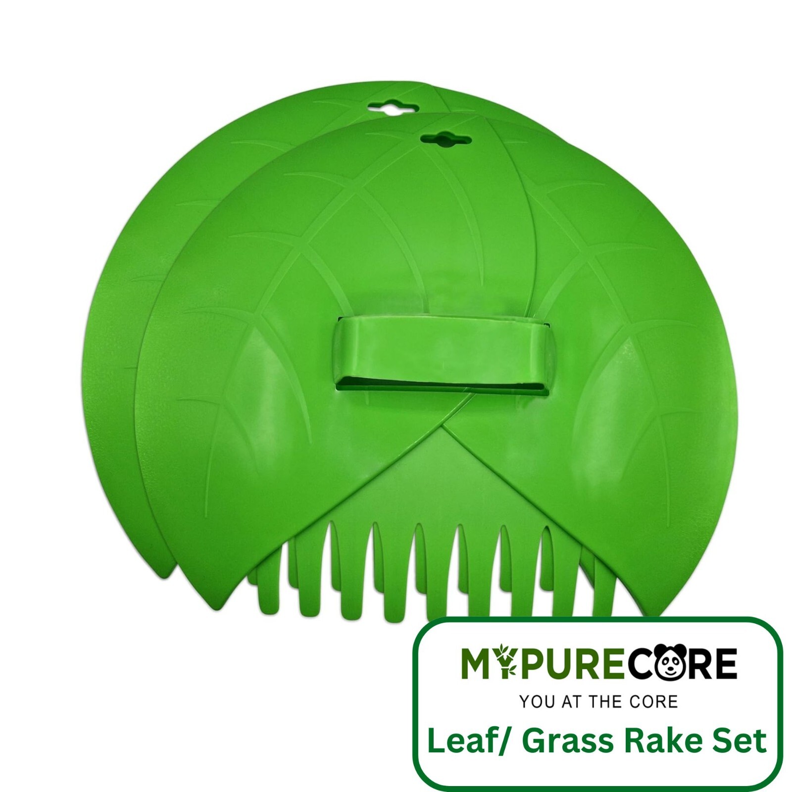 Hand Rakes Leaf Scoops –  Grabber Large Claws for Collecting Leaves, Hay & Gard